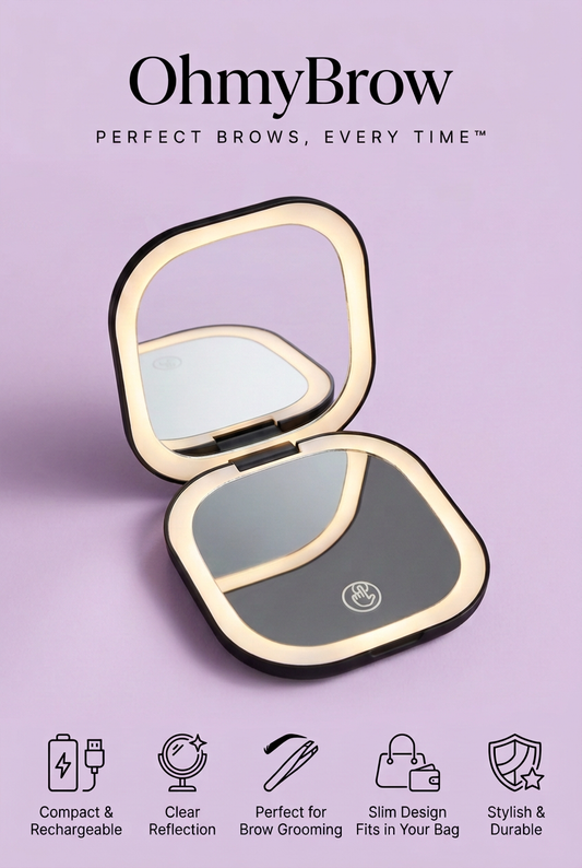 OhmyBrow LED Mirror - No Badge