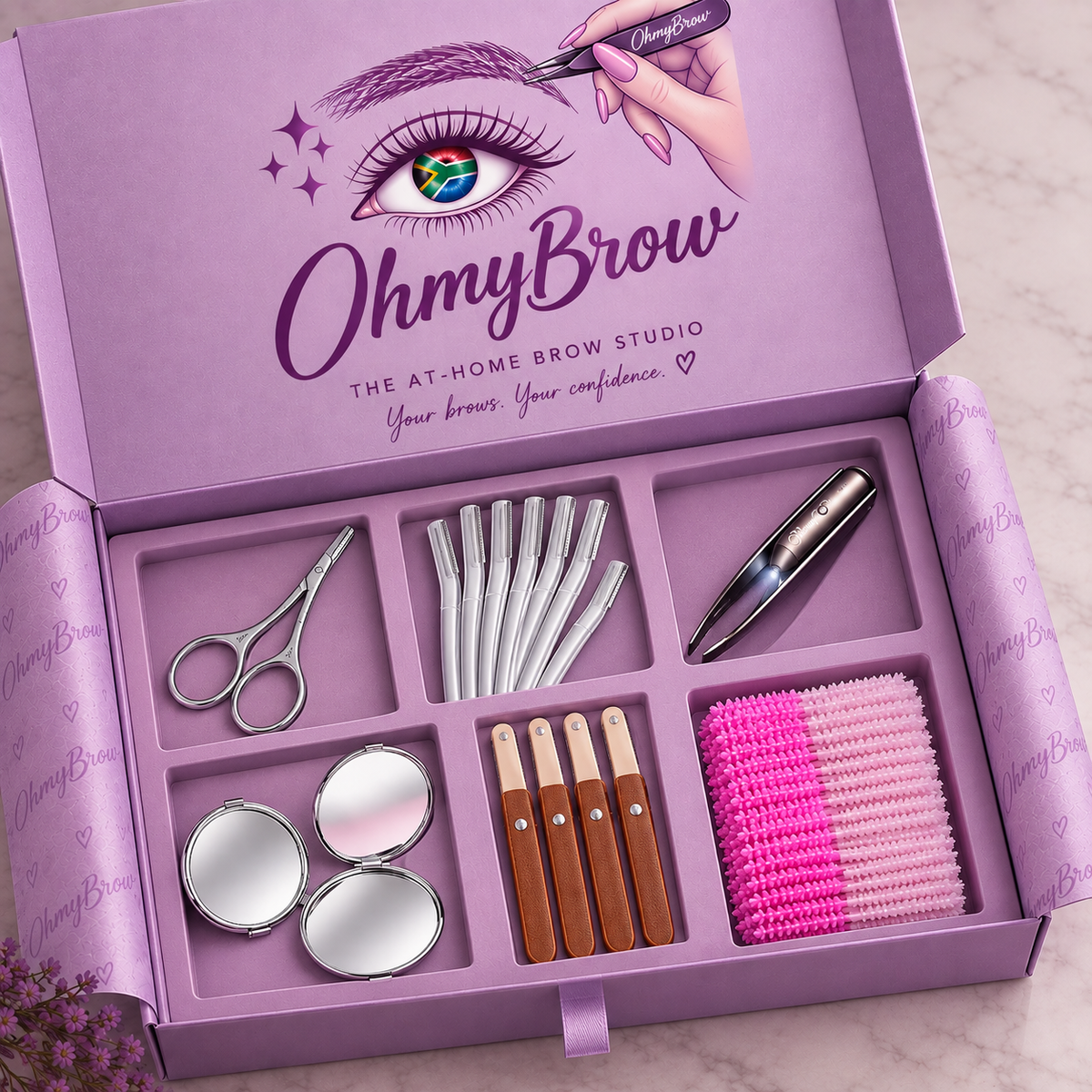 OhmyBrow At-Home Brow Studio Kit